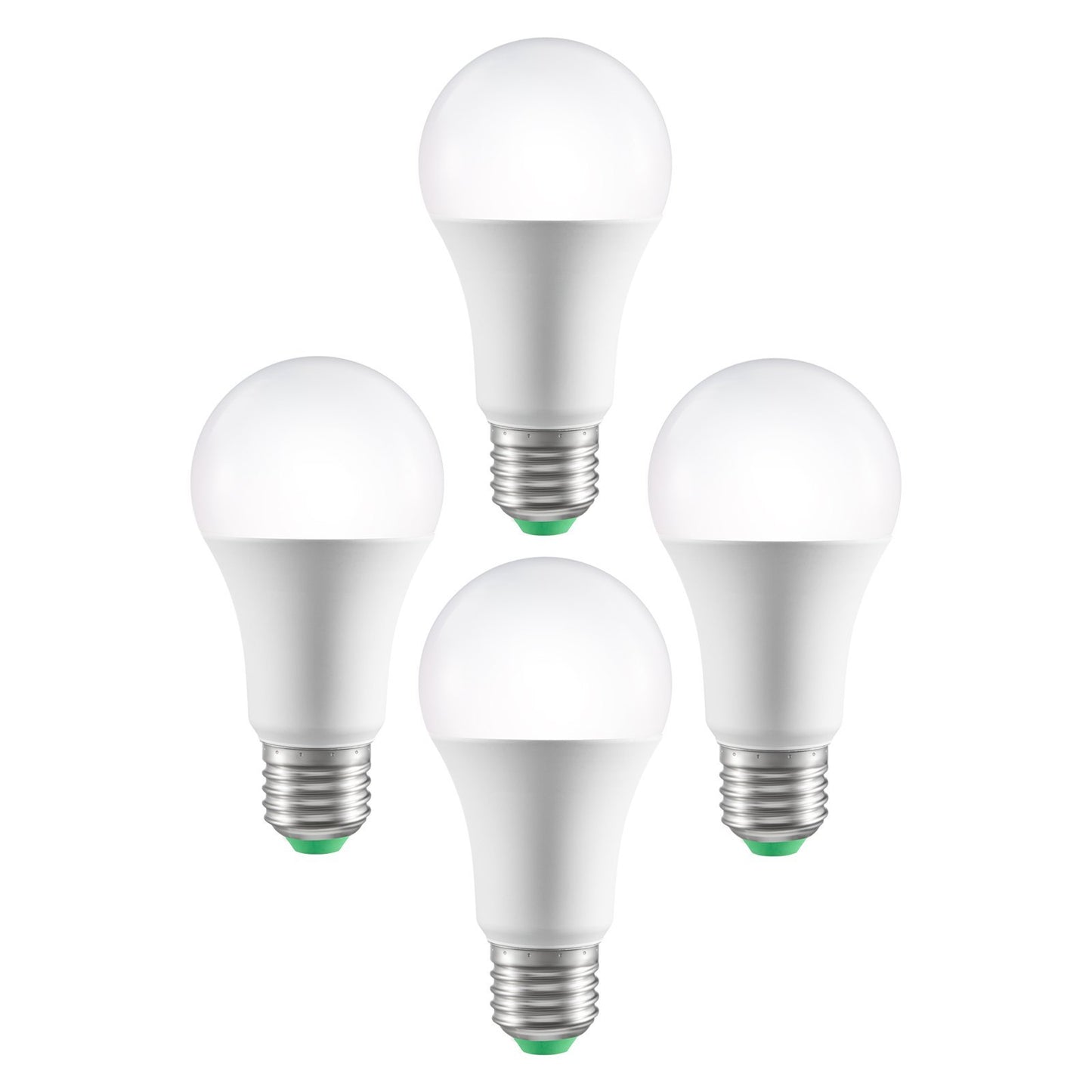 Smart LED Bulbs 4-Pack – 800 Lumens, RGB, Alexa & App Control