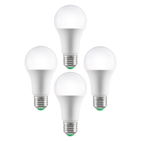 Smart LED Bulbs 4-Pack – 800 Lumens, RGB, Alexa & App Control